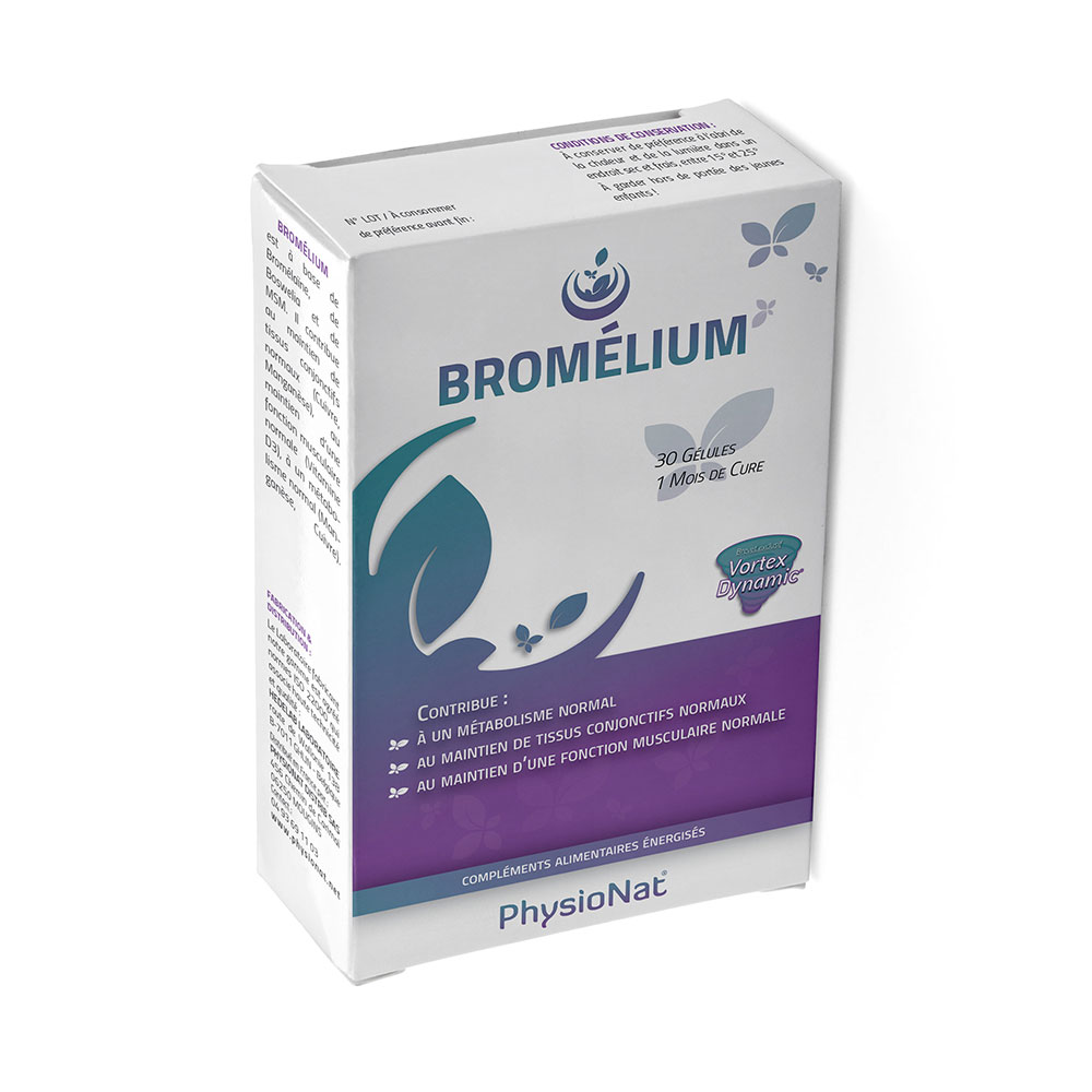 BROMELIUM - 30 gélules / 1 mois