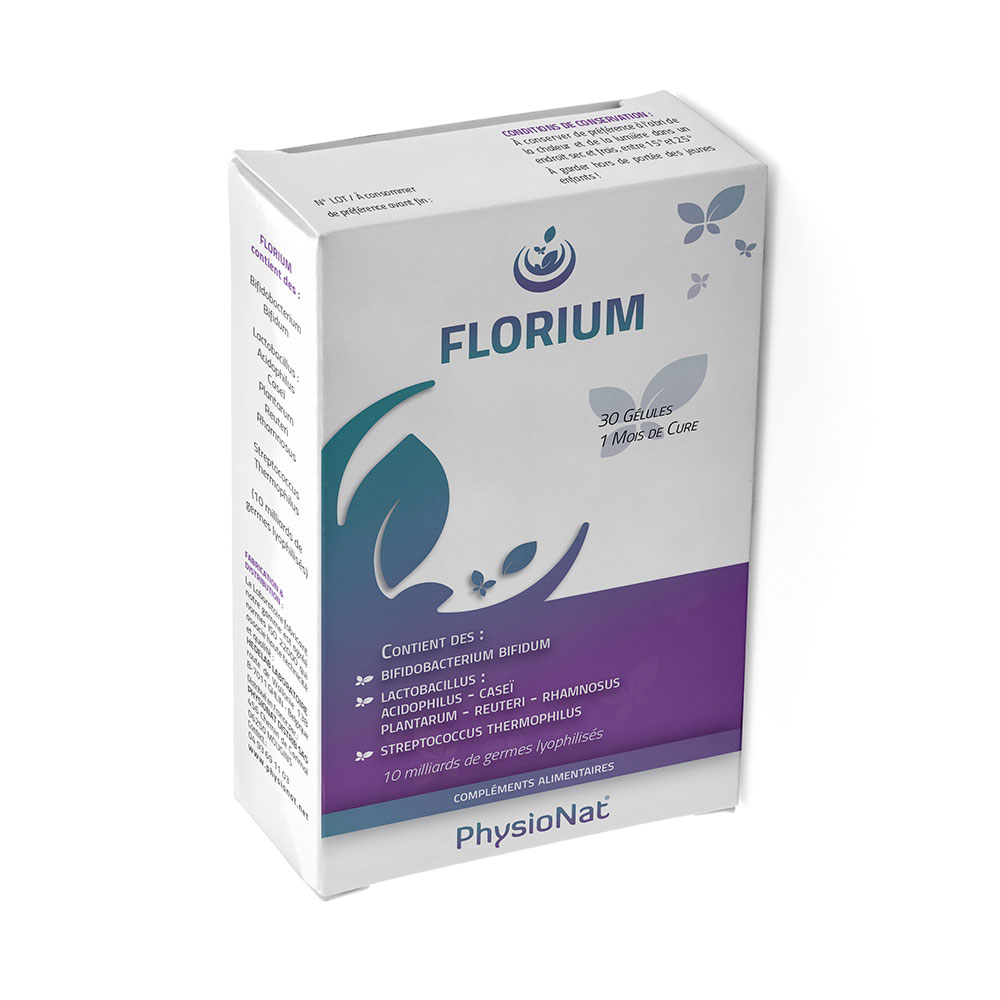 FLORIUM - 30 gélules / 1 mois
